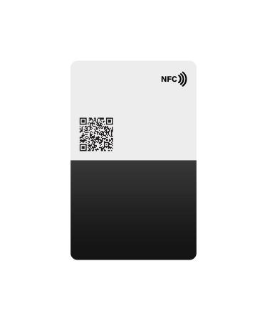 Social Master Digital Business Card Metal Wallet Sized NFC Business Card for Instant Contact and Social Media Sharing No App Required No Fees iOS and Android Compatible (Spacecraft)