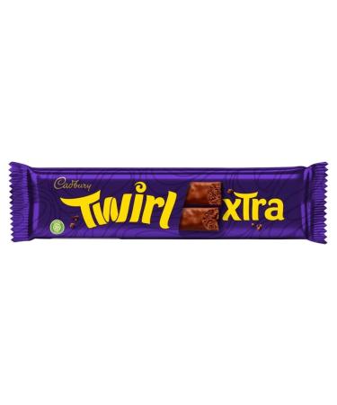 Cadbury Cadbury 301518 Twirl Xtra 54 g aluminium white