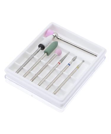 Lurrose Electric Nail File Electric Nail File Nail Drill Bits Bits Electric Manicure Head for Home Salon Manicure Pedicure Polishing Art Tool Ceramics Tools Nail Accessories