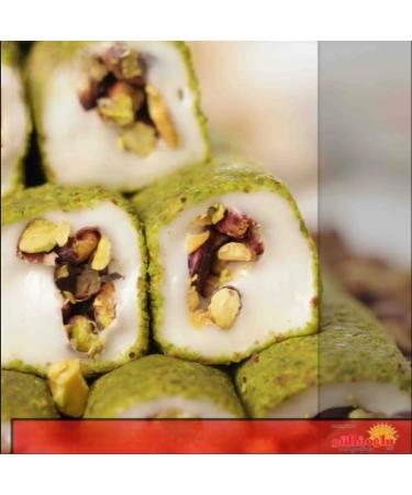 Gulluoglu Assorted Sultan Turkish Delight 8 XL pieces (250 gr) (Pack of 1) 4 Assortments daily fresh shipment from Istanbul - Buy Online on GoSupps.com