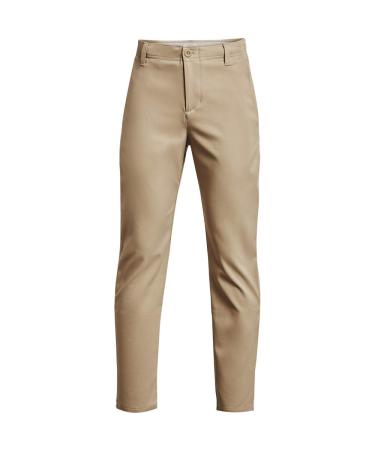 Under Armour Boys' Showdown Pants Barley (233)/Halo Gray Large