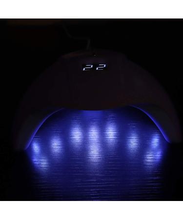 Nail Lamp with Dual Light Sources 36W UV LED Quick Drying Nail Art Machine for All Gel Polish Nail Dryer with 12 Lamp Beads Intelligent Infrared Induction (Yinhings7039pm4ud-12) - Buy Online on GoSupps.com