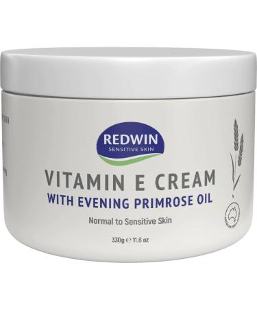 Redwin #MC VITAMIN E CREAM 300G -Nourish and soften your skin Moisturiser with Vitamin E and Evening Primrose Oil.