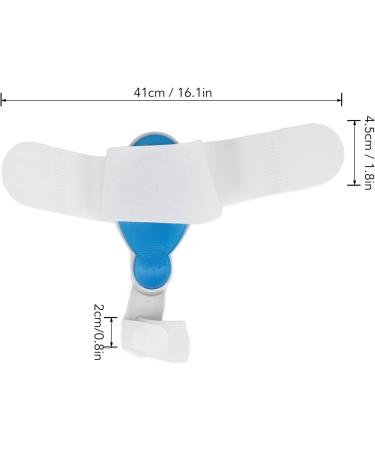 Orthopedic Toe Straighteners - Day & Night Support | Reusable Bunion Corrector for Overlapping Toes - Hardened Gel Joint Mens | Antislip & Comfortable - White - Buy Online on GoSupps.com