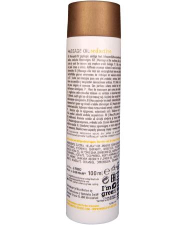 Hot Massage Oil - Seductive Ylang & Wheat Germ 100ml | Natural Oils for Couples' Pleasure & Relaxation - Buy Online on GoSupps.com