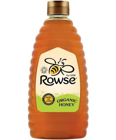 Rowse Organic Honey (1.36kg) Big Squeezy Bottle Natural Sweetener Honey for Cooking Boxed Treatz - Buy Online on GoSupps.com
