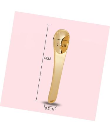 Beaupretty 15 Pcs Makeup Spoons Set - Golden & Mini Spatulas for Cream Mask & Mixing | Best Beauty Tools for Cosmetics - Buy Online on GoSupps.com