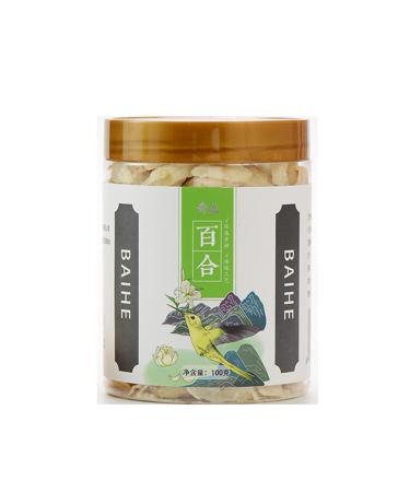 cn herb Lanzhou Dragon Tooth Lily Dried 100g/canned Fresh Flakes