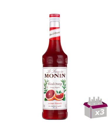 Monin Syrup - Blood Orange - 70cl - Pack of 3
