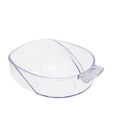 Ipetboom Hand Soaking Bowl Doll Cake Pan Salon Soaker Dish Women Nail Polish Para U as Nail Polish Removal Bowl Nail Tips Soak Bowl Dip Kit Acrylic Water Bowl White Miss Manicure