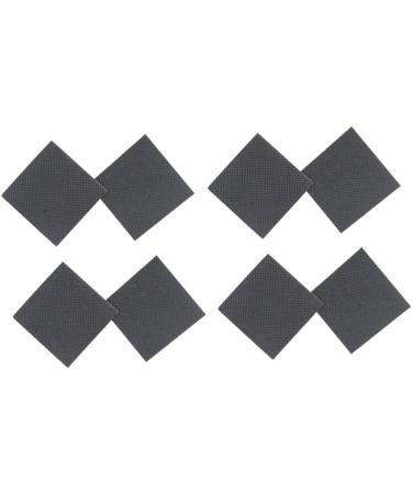 Healifty Women's Black Sandals Silent Non-Slip Shoes Pads - 4 Pairs Women's Heeled Sandals - Buy Online on GoSupps.com