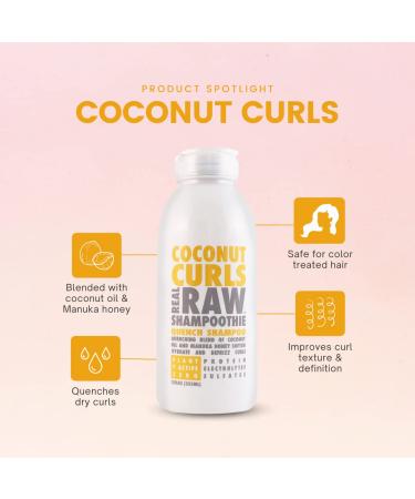 Organic Coconut Curls Conditioner for Hydrated and Healthy Hair - Buy Online on GoSupps.com