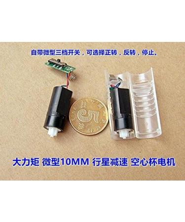 5PCS DC3V-6V 160-360RPM Micro Gear Motor 714 Coreless Motor - Toy Model/DIY Accessories - Buy Online on GoSupps.com