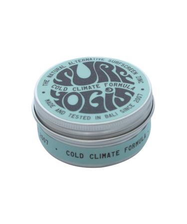 SURFYOGIS Original 100% Natural Surfscreen Zinc Cold Climate Formula Sunscreen Sun Protection 60g Reef Friendly Surfing