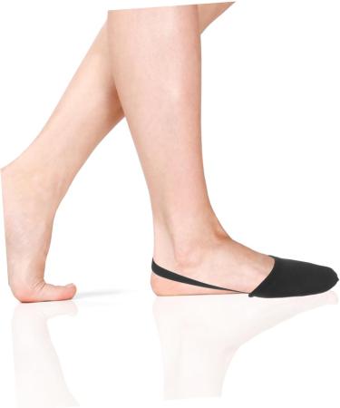 Holibanna Shoe Toe Protector | Sweat-Absorbing Half Forefoot Pads for Ballet & Pointe Shoes - Invisible & Breathable Toe Caps - Buy Online on GoSupps.com