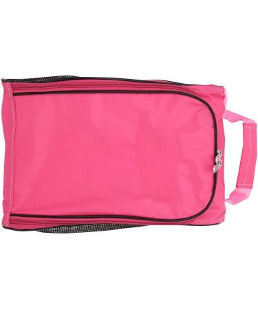 Ritoeasy Sports Golf Shoe Bag - Portable Nylon Organizer for Large Capacity Storage | Breathable & Zipper Design - Pink Golf Leisure Accessory - Buy Online on GoSupps.com