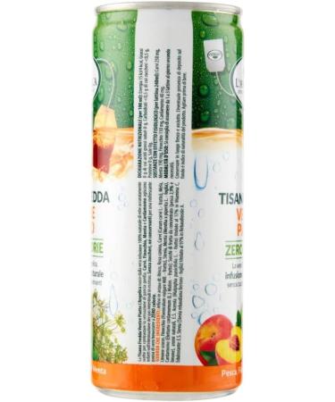  Italian Gourmet E.R. L'Angelica Tisana a Freddo Ventre Piatto Set of 12 cold herbal teas with peach fennel and mint flavor calorie-free sugar-free disposable box of 240 ml + 400 g Italian Gourmet Polpa di Pomodoro - Buy Online on GoSupps.com