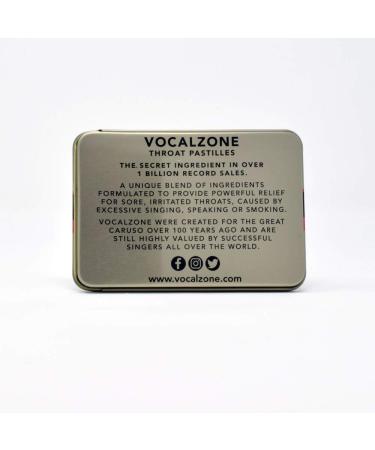 Vocalzone 3 Flavour Bundle + Free Tin! | Sore Throat Relief Pastilles | Multi-Pack (3 x 24) - Buy Online on GoSupps.com