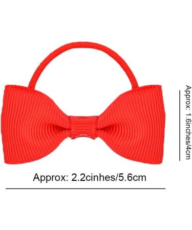 12-Piece Cute Baby Girls Grosgrain Ribbon Hair Bows Ties - Perfect for Toddlers & Little Girls - Buy Online on GoSupps.com