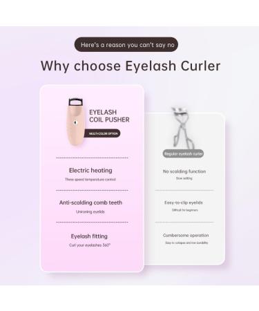 Rechargeable Heated Eyelash Curler - Quick Heating Easy to Clean Portable & Suitable for All Hair Types - Shop Now - Buy Online on GoSupps.com