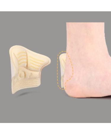 NOLITOY Anti Drop Heel Pads - 8 Pairs Comfortable Wear-Resistant & Breathable Heel Stickers for Ultimate Foot Comfort - Buy Online on GoSupps.com