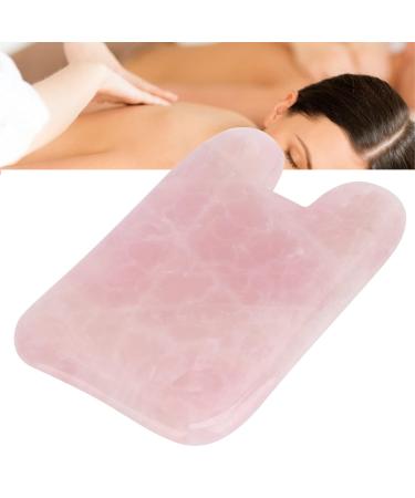 Shop Gua Sha Board | Rose Quartz Anti-Wrinkle Scraping Board for Beauty & Relaxation - Ideal for Home & Salon - Buy Online on GoSupps.com
