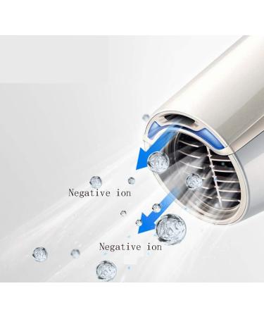 Professional salon hair dryer powerful 1600W high power compact travel hair dryer ion silent hair dryer (with air nozzle attachment)-SHPEHP-LightGold - Buy Online on GoSupps.com