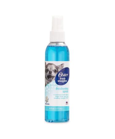 Snuggles DOGS FRESHENING SPRAY BABY POWDER SCENT 100% Free Alcohol Compatible With Oster Fresh