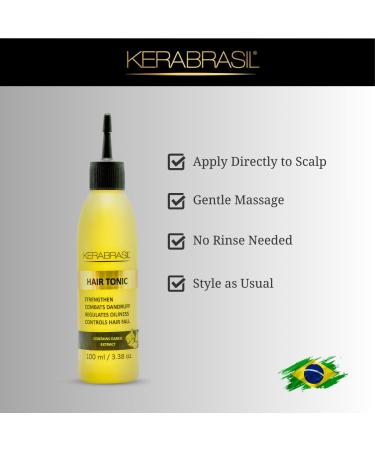 Hair Toner with Garlic Extract - Strengthen Hair Regulate Oiliness Detoxify & Stimulate Growth | 100ml - International Shipping Available - Buy Online on GoSupps.com