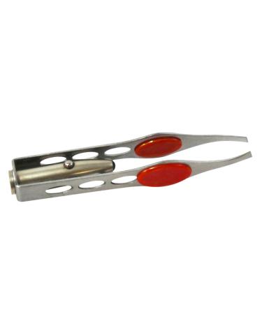 LED Tweezers - 1 Count | Precision Lighted Tweezers for Easy Hair Removal - Buy Online on GoSupps.com