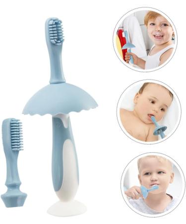 Beavorty Baby Toothbrush Set - Infant Training Silicone Toothbrush for Oral Care & Teeth Accessories - Buy Online on GoSupps.com