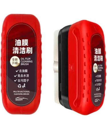 Car Glass Oil Film Cleaner - Car Windshield Oil Film Cleaner Car Oil Film Cleaning Brush Glass Oil Film Remover Strong Front Windshield Remover Prevents Rain And Fog Cleaning Glass Brush (1pc) - Buy Online on GoSupps.com