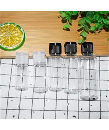 VASANA 12Pcs 20ml / 0.7oz Plastic Empty Travel Bottle with Flip Cap Squeeze Sample Cosmetic Containers Jar for Emollient Water Lotions Shampoos and Essential Oils - Buy Online on GoSupps.com