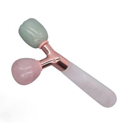 Jade Roller for Skin Tightening & Puffiness Reduction | Premium Facial Massager & Sculpting Tool for Face Eyes & Neck - Buy Online on GoSupps.com