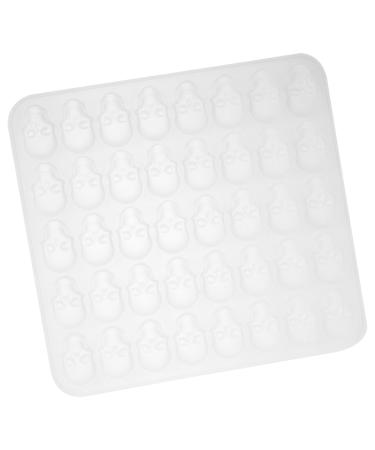 Abaodam decorative tray soap molds chocolate molds silicone skull biscuit mold mould Ice Tray 3d jelly props 17x16cm As Shown