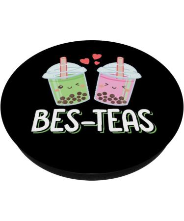 Bes Teas - Besties Kawaii Bubble Tea PopSockets PopGrip: Swappable Grip for Phones & Tablets Standard - Buy Online on GoSupps.com