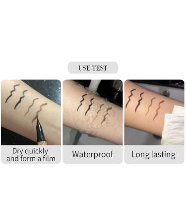 Dynamic Liquid Liner Waterproof Eyeliner Pen - Super Slim & Precise All Day Black Professional Makeup - 1.0 Count - Buy Online on GoSupps.com