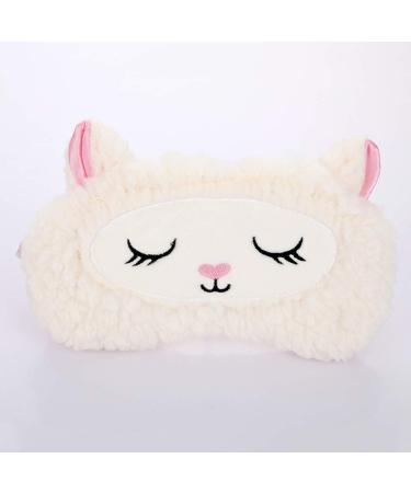 6 Pack Cute Animal Unicorn Sleep Masks for Girls - Soft Plush Blindfold Eye Cover for Kids, Teens, Women - Perfect for Plane Travel, Nap, Night Sleeping - Buy Online on GoSupps.com