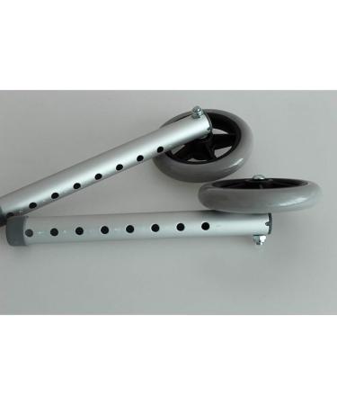 Exceart 2pcs Rolling Walker Replacement Wheels for Knee Scooter - Heavy Duty Wheelchair Walking Aid Accessories - Buy Online on GoSupps.com