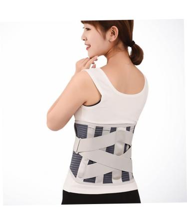 Waist Support Belt for Men & Women | Heated Gym Trainer & Pain Relief | Charcoal Fibre | 120x30cm - Buy Online on GoSupps.com