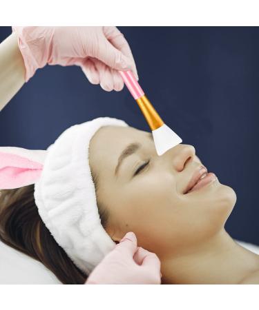 Sioppkik Hair Bands for Makeup - 2 Pcs Women's Fleece Headbands & Silicone Mask Brush for Spa Yoga and Beauty - Buy Online on GoSupps.com