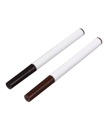 Didiseaon Didiseaon 6Pcs Eyebrow Pencil Four Fork Eyebrow Pencil Dark Brown Waterproof Makeup Eyebrow Cosmetic Eyebrow Pen Eyebrow Pen