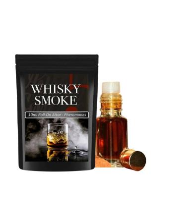 MagicHood Original Pheromone Cologne Perfume Attar - Unisex For Men and Women 10ml (Whisky Smoke)
