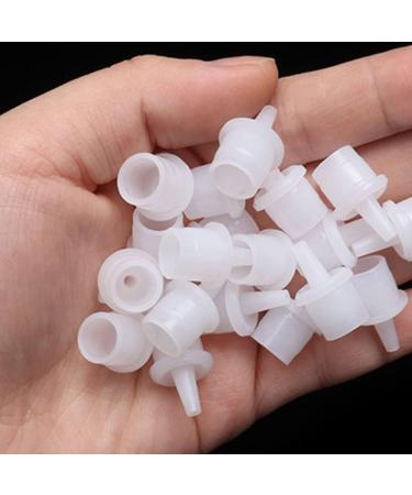 100pcs Eyelash Glue Bottle Stopper Caps - Replacement Tips for Lash Glue Bottles - Professional Grafting Eyelash Glue Plugs - Buy Online on GoSupps.com