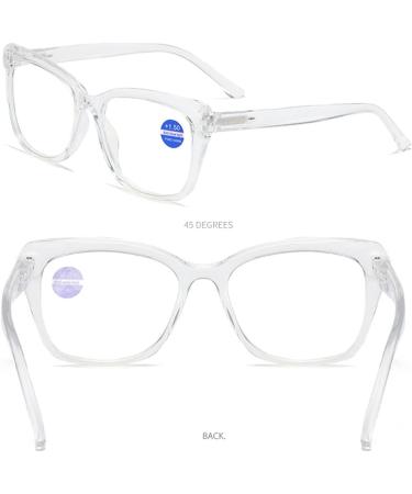 ZUKKY Cat Eye Reading Glasses - Anti Blue Light Tortoiseshell Readers for Men & Women - Spring Hinge AM53 - Buy Online on GoSupps.com