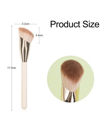 SHANPIN Concealer Brush - Precision Eye & Face Blending Tool for Dark Circles | Best Liquid Cream Foundation Makeup Brush - Buy Online on GoSupps.com