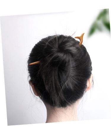 minkissy Peach Wood Hairpin Hair Clips for Women Chopstick for Hair Wood Hair Forks Hair Barrettes for Women Hair Chignon Chinese Hair Wood Hair Chopstick Hair Pin Miss Accessories Wooden - Buy Online on GoSupps.com