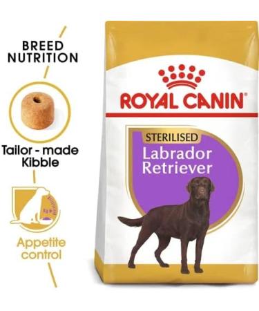 Royal Canin Labrador Sterilised Adult Dog Food 12 kg Variety 12 kg (Pack of 1) - Buy Online on GoSupps.com