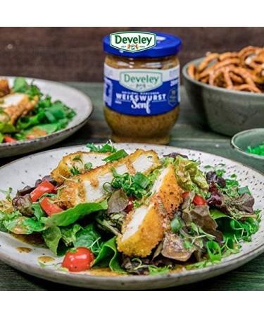 German Mustard | Original Munich Weisswurst Bavarian Mustard | 250 ml | Develey | Germany - Buy Online on GoSupps.com