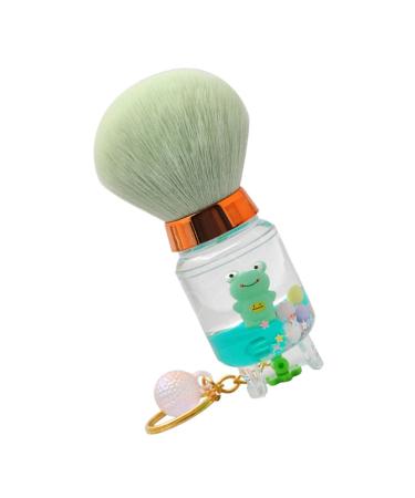 minkissy Make Up Brush Nail Dust Brush Small Makeup Brush Blush Brush for Women Powder Brush for Pressed Powder Women Makeup Brush Makeup Powder Miss Craft Oil Face Highlighter Brush 9.00X3.50X3.50CM Green